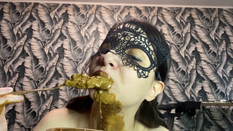 PooGirl - poop a full container eat shit with a fork and vomit 2024 (FullHD)