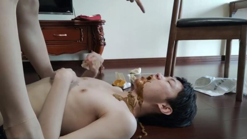 Diarrhea And Feces Feeding Slaves – ASIAN FEMDOM / HUIZHU088 2025 (SD)