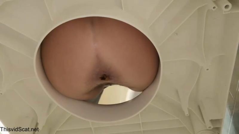 Cute Mistress with glasses pissing, pooping and wiping her ass. P1 2026 (HD)